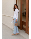 Sash Waist Shirt Top