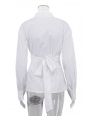 Sash Waist Shirt Top