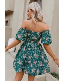 Melissa Off the Shoulder Floral Dress