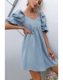 Alexis Babydoll Smock Dress