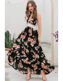 California Floral Maxi Dress