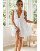 Serena White Breeze Dress