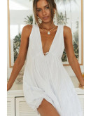 Serena White Breeze Dress