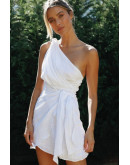 Solstice Wrap Mini Dress