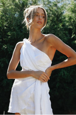 Solstice Wrap Mini Dress