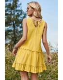 Lemon Drift Sundress