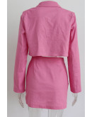 Ines Pink Skirt Set