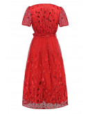 Giorgia Lace Formal Dress in Red