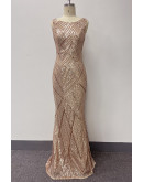 Geometric Sequin Wedding Guest Dress