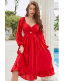 Ruby Romantic Date Dress