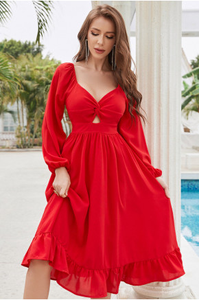 Ruby Romantic Date Dress