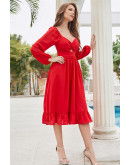 Ruby Romantic Date Dress