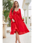 Ruby Romantic Date Dress