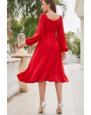 Ruby Romantic Date Dress