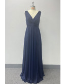 Sparkle Gown Navy Dress