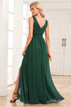 Sparkle Gown Green Dress