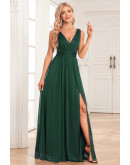 Sparkle Gown Green Dress