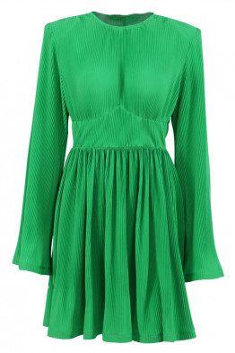 Gillian Flare Green Dress