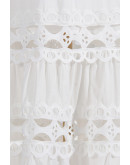 Vintage Breeze White Lace Dress