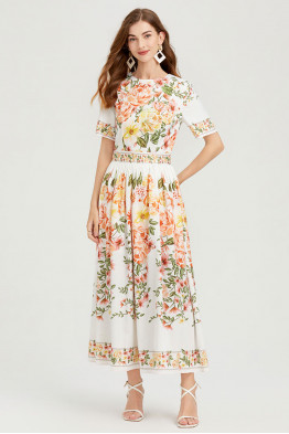 Benoite Floral Maxi Dress