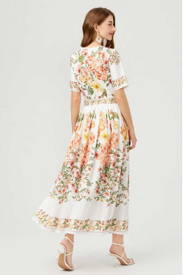 Benoite Floral Maxi Dress