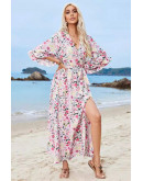 Ella Summer Maxi Dress in Floral Print