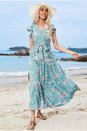 Adara Floral Maxi Dress