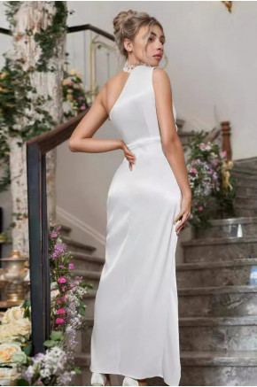 Celeste One-Shoulder Luxe Dress