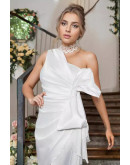 Celeste One-Shoulder Luxe Dress