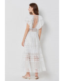 Romance Broderie White Dress