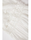 Romance Broderie White Dress