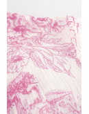 Kenza Toile Maxi Dress in Pink