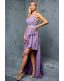 Amethyst Grace High-Low Dress