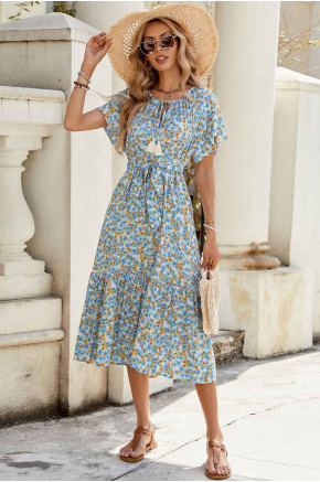 Harper Bloom Midi Dress