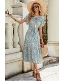 Harper Bloom Midi Dress