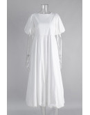 Susan Puff Sleeve Cotton Dress
