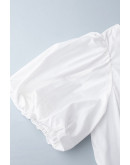Susan Puff Sleeve Cotton Dress