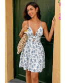 Blue Blossom Escape Dress