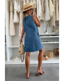 Meadow Stitch Shift Dress