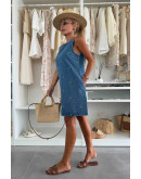 Meadow Stitch Shift Dress