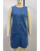 Meadow Stitch Shift Dress