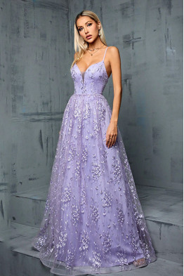 Gorgeous Embroidered Tulle Dress