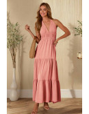 Freya Dusty Rose Halter Maxi Dress