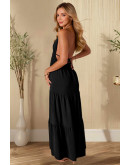 Freya Black Halter Maxi Dress