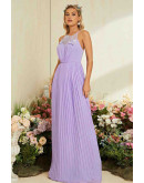 Timeless Beauty Laceback Pleated Dress