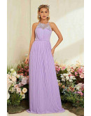Timeless Beauty Laceback Pleated Dress