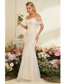 Louise Off-Shoulder Bow Dress