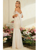 Louise Off-Shoulder Bow Dress