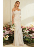 Louise Off-Shoulder Bow Dress