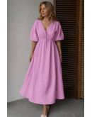 Kleoniki Gauze Midaxi Dress